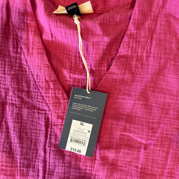 COTTON SHIRT NWT - Picture 3 of 3